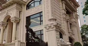 延安黄金麻别墅外墙异形定制