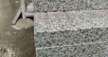 延安芝麻白楼梯踏步