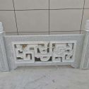 延安芝麻白河道栏杆 桥栏杆