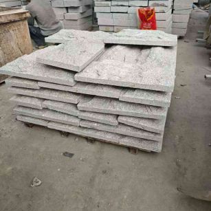 延安芝麻白蘑菇石，自然面