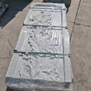 延安芝麻白别墅外墙雕刻版