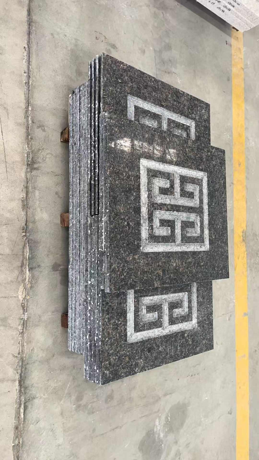 延安英国棕回纹雕刻版